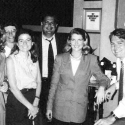 With Spence Abraham and NRCC staff in 1992